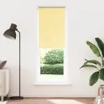 Jaluză cu role opace galben 75×230 cm lățime material 70,7 cm