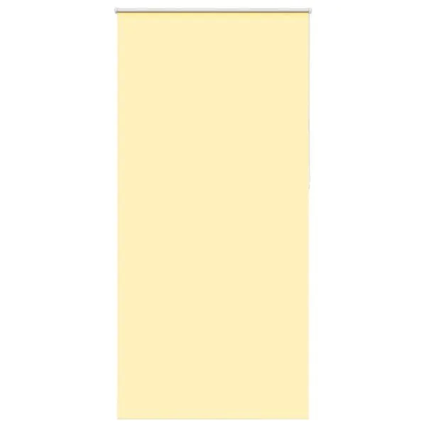 Jaluză cu role opace galben 110×230 cm Lățime material 105,7 cm