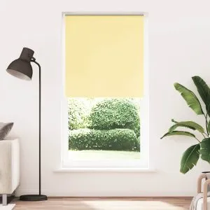 Jaluză cu role opace galben 110×230 cm Lățime material 105,7 cm