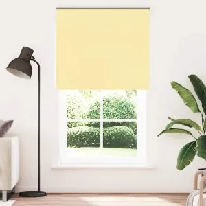 Jaluză cu role opace galben 140×230 cm Lățime material 136,6 cm