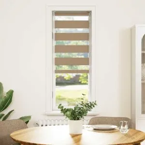 Jaluzea tip zebra 50×100 cm lățime țesătură 45,9 cm poliester