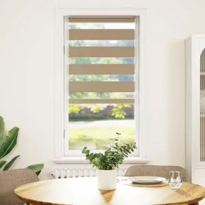 Jaluzea tip zebra 60×100 cm lățime țesătură 55,9 cm poliester