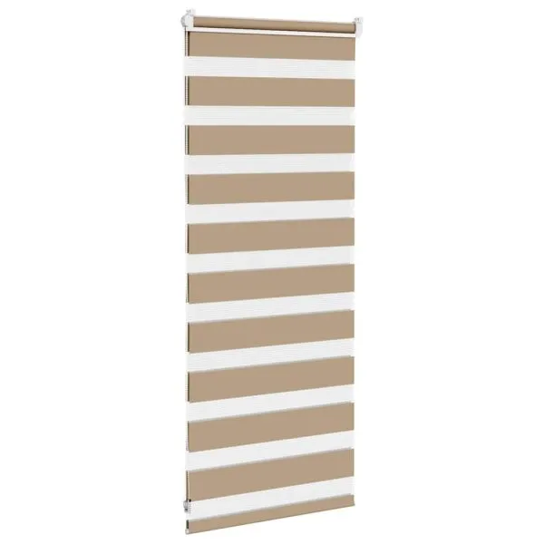 Jaluzea tip zebra 60×100 cm lățime țesătură 55,9 cm poliester