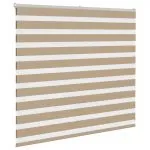Jaluzea tip zebra 155×100 cm lățime țesătură 150,9 cm poliester