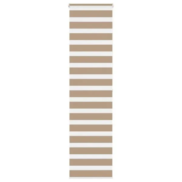 Jaluzea tip zebra 55×200 cm lățime țesătură 50,9 cm poliester