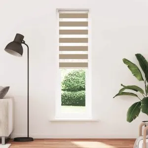 Jaluzea tip zebra 65×200 cm lățime țesătură 60,9 cm poliester