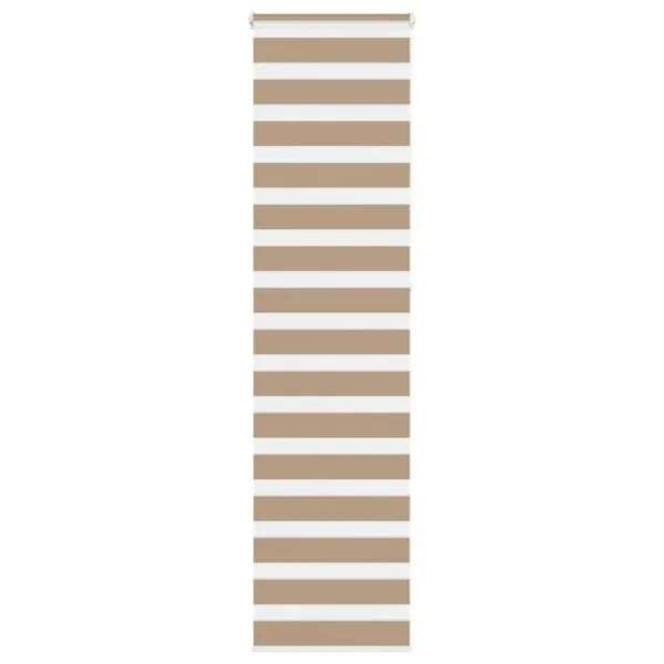 Jaluzea tip zebra 60×230 cm lățime țesătură 55,9 cm poliester