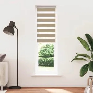 Jaluzea tip zebra 60×230 cm lățime țesătură 55,9 cm poliester