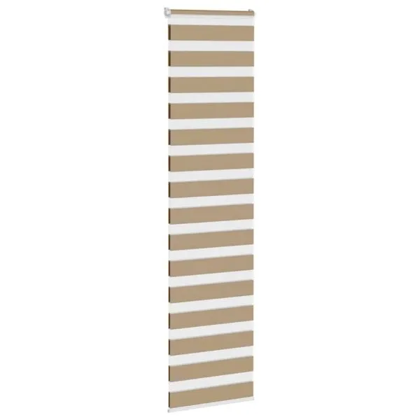 Jaluzea tip zebra 60×230 cm lățime țesătură 55,9 cm poliester
