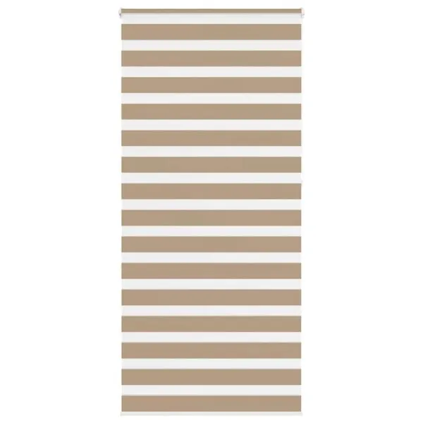 Jaluzea tip zebra 110×230 cm lățime țesătură 105,9 cm poliester