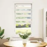 Jaluzea tip zebra 60×100 cm lățime țesătură 55,9 cm poliester