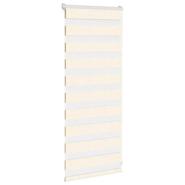Jaluzea tip zebra 60×100 cm lățime țesătură 55,9 cm poliester