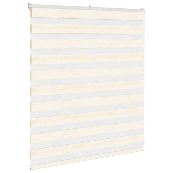 Jaluzea tip zebra 120×100 cm lățime țesătură 115,9 cm poliester