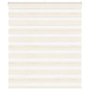 Jaluzea tip zebra 120×150 cm lățime țesătură 115,9 cm poliester
