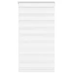 Jaluzea tip zebra alb lățime țesătură 75,9 cm poliester