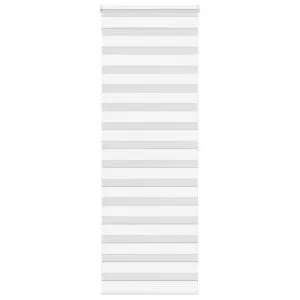 Jaluzea tip zebra alb lățime țesătură 80