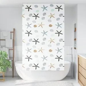 Jaluză cu rolă de duș 130×240 cm lățime material 126 cm