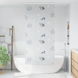 Jaluză cu role de duș cu casetă 100×240 cm lățime material 96cm