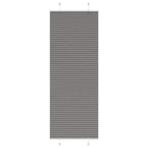 Jaluză plisată Antracit 70x200 cm Lățime țesătură 69