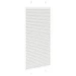 Jaluză plisată gri deschis 65×100 cm Lățime țesătură 64,4 cm