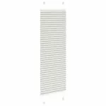 Jaluză plisată gri deschis 50×150 cm Lățime țesătură 49,4 cm