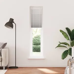 Jaluză plisată gri deschis 50×200 cm Lățime țesătură 49,4 cm