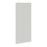 Jaluză plisată gri deschis 95×200 cm Lățime țesătură 94,4cm