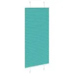 Jaluză plisată verde petrol 55×150 cm Lățime țesătură 54,4 cm