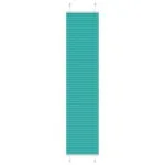 Jaluză plisată verde petrol 45×200 cm Lățime țesătură 44,4 cm