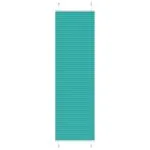 Jaluză plisată verde petrol 55×200 cm Lățime țesătură 54,4 cm