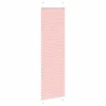 Jaluză plisată roz 65×200 cm Lățime țesătură 64,4cm poliester