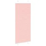 Jaluză plisată roz 95×200 cm Lățime țesătură 94,4cm poliester