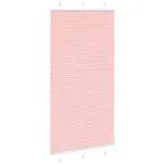 Jaluză plisată roz 105×200 cm Lățime țesătură 104,4 cm