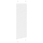 Jaluză plisată alb 50×150 cm Lățime țesătură 49,4cm poliester