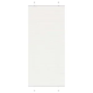 Jaluză plisată alb 100x200cm Lățime țesătură 99,4cm poliester