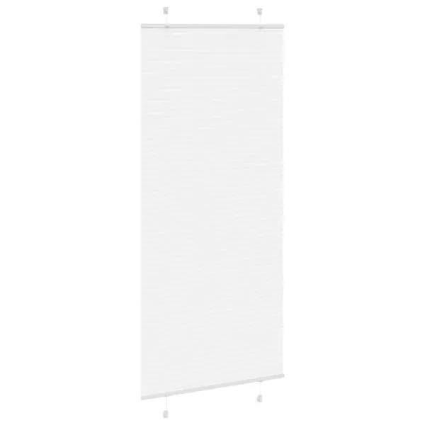 Jaluză plisată alb 100x200cm Lățime țesătură 99,4cm poliester