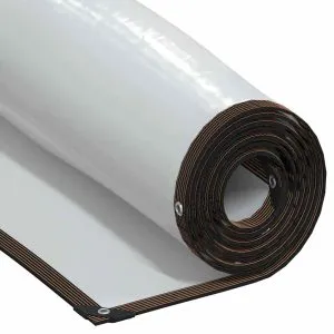 Prelata transparenta cu ochiuri 2×10 m polietilena