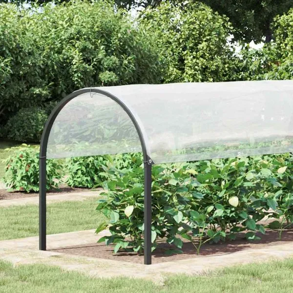 Capac pentru plante cu ochiuri 2×8 m polietilenă