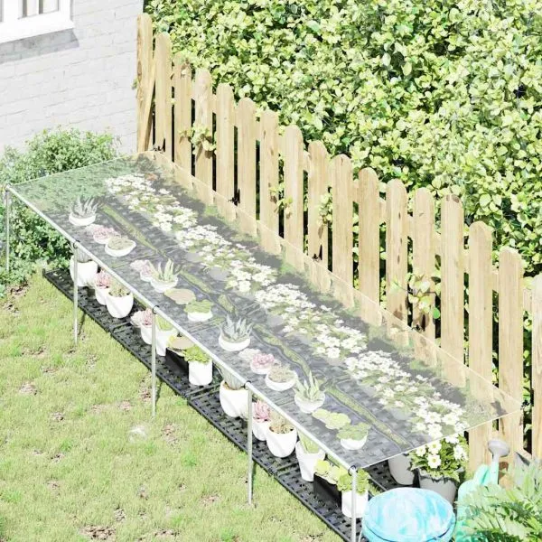 Capac pentru plante cu ochiuri 1×5 m PVC