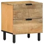 Noptiera maro 40x33x46 cm lemn masiv de mango