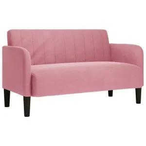 Canapea lovesea roz 109 cm catifea