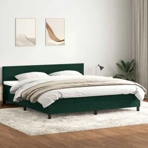 Pat box spring cu saltea