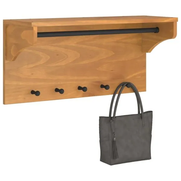 Suport pentru haine „SANDNES” 87x30x42 cm, lemn masiv de pin