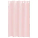 Perdele Voile cu Oelii 2 buc Roz deschis 140×175 cm