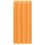 Perdele Voile cu Oelii 2 buc Portocaliu 140×245 cm