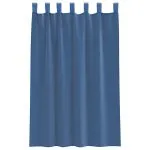 Perdele voal cu bucle 2 buc Albastru regal 140×175 cm