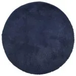 Covor shaggy cu pom înalt, NAVARRA, bleumarin, 100×100 cm