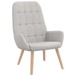 Scaun de relaxare Cloud Grey Fabric