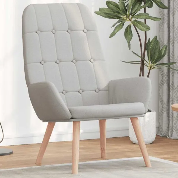 Scaun de relaxare Cloud Grey Fabric