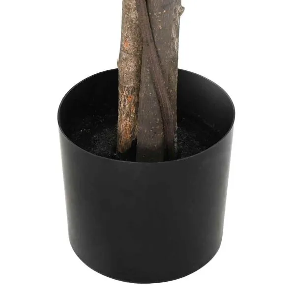 Plantă Ficus artificială 1260 frunze 200 cm verde